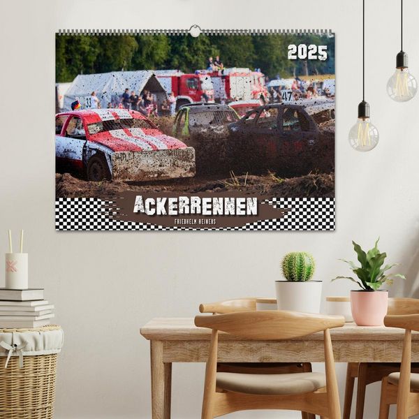 Produktbild: ACKERRENNEN (Wandkalender 2026 DIN A2 quer), CALVENDO Monatskalender