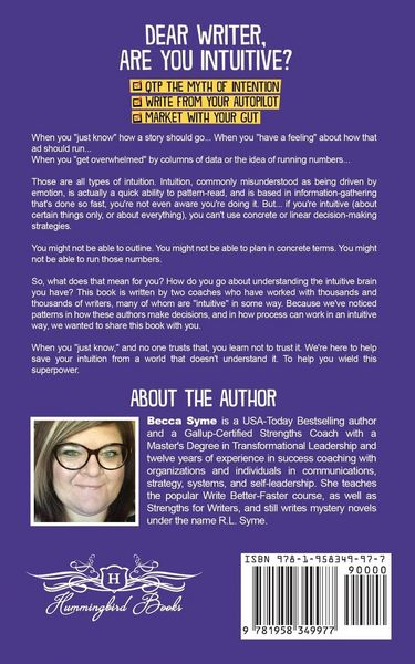 Produktbild: Dear Writer, Are You Intuitive?