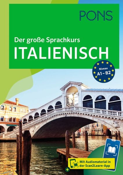 PONS Der große Sprachkurs Italienisch, Taschenbuch von , PONS Langenscheidt GmbH, 9783125660441