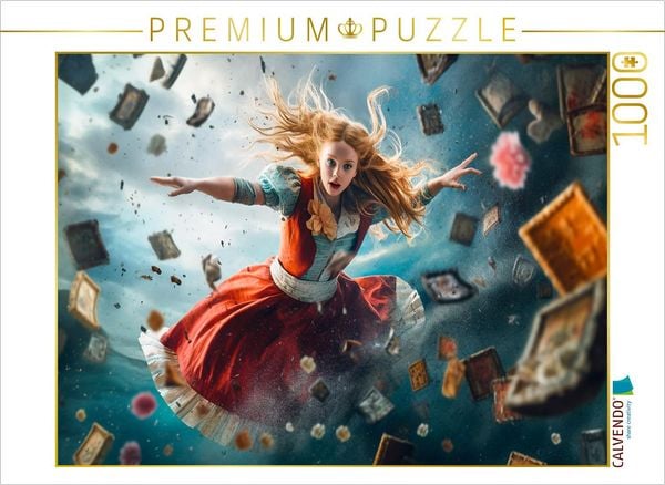 Produktbild: CALVENDO Puzzle Alice im Wunderland | 1000 Teile Lege-Gr&ouml;&szlig;e 64x48cm Foto-Puzzle f&uuml;r gl&uuml;ckliche Stunden