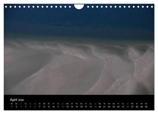 Produktbild: Die Nordseek&uuml;ste (Wandkalender 2026 DIN A4 quer), CALVENDO Monatskalender