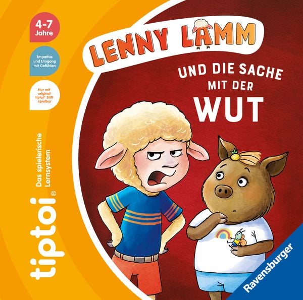 Tiptoi® Bildergeschichten über den Umgang mit Gefühlen - Lenny Lamm und die Sache mit der Wut