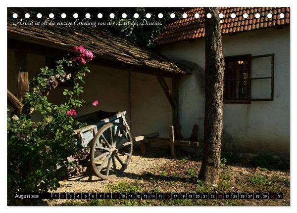 Produktbild: Seinerzeit (Tischkalender 2026 DIN A5 quer), CALVENDO Monatskalender