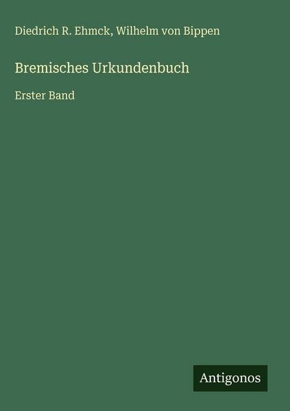Produktbild: Bremisches Urkundenbuch