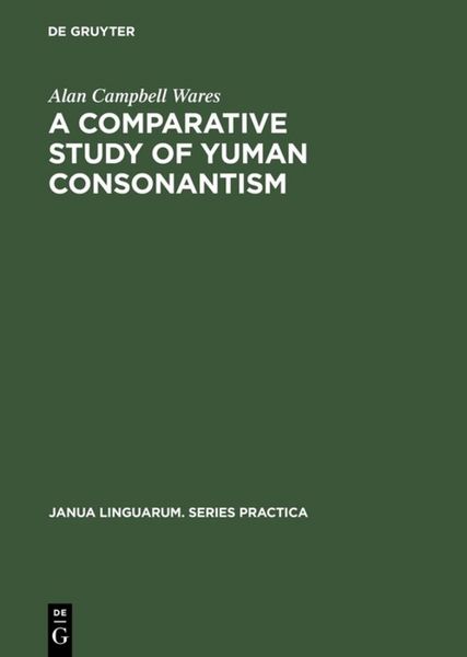 Produktbild: A Comparative Study of Yuman Consonantism