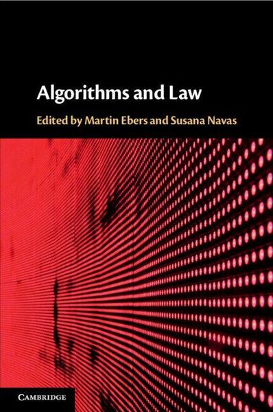 Produktbild: Algorithms and Law