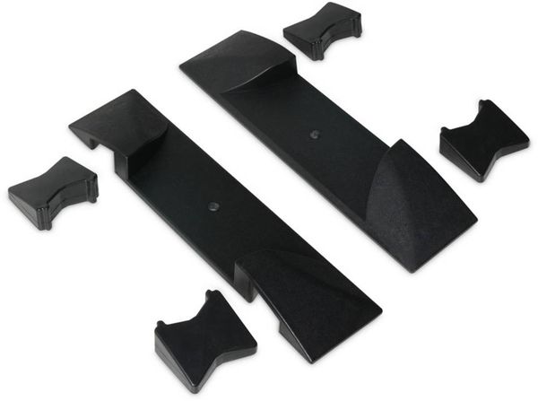 Produktbild: DEFENDER by Adam Hall Endst&uuml;ck 85308 Thermoplastisches Polyurethan (TPU) Schwarz Anzahl Kan&auml;le: 5 125 mm Inhalt: 1 St.