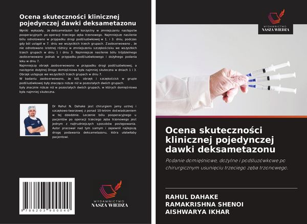 Produktbild: Ocena skuteczno&iquest;ci klinicznej pojedynczej dawki deksametazonu