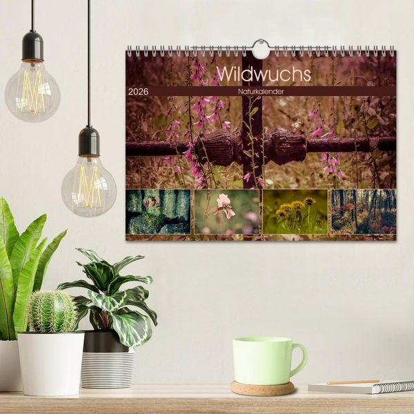 Produktbild: Wildwuchs 2026 (Wandkalender 2026 DIN A4 quer), CALVENDO Monatskalender