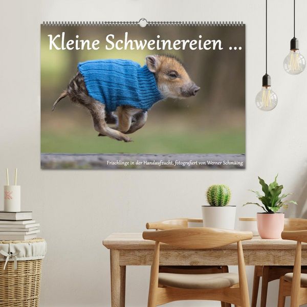 Produktbild: Kleine Schweinereien (Wandkalender 2026 DIN A2 quer), CALVENDO Monatskalender