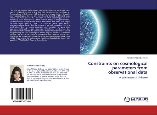 Produktbild: Constraints on cosmological parameters from observational data