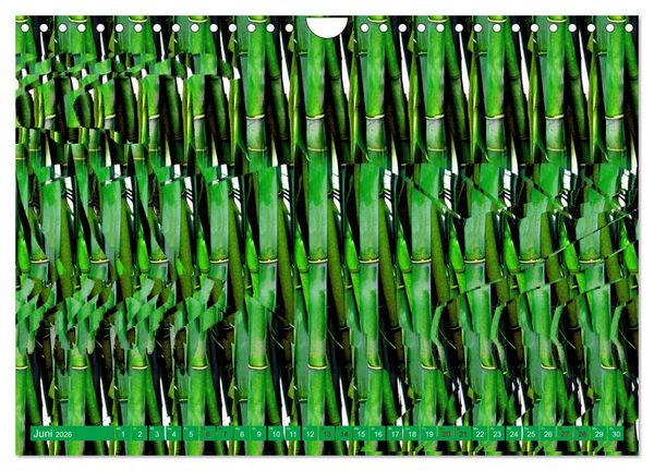 Produktbild: Magische Bilder - fantastische Stereogramme (Wandkalender 2026 DIN A4 quer), CALVENDO Monatskalender