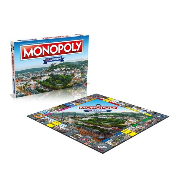 Produktbild: Winning Moves WM03187-GER6 - Monopoly Marburg