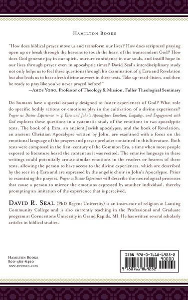 Produktbild: Prayer as Divine Experience in 4 Ezra and John's Apocalypse