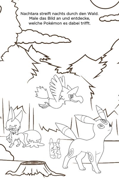 Produktbild: Pok&eacute;mon: Magischer Malspa&szlig; - Entdecke verborgene Motive!