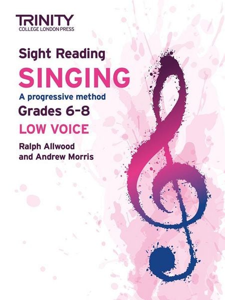 Produktbild: Trinity College London Sight Reading Singing: Grades 6-8 (low voice)