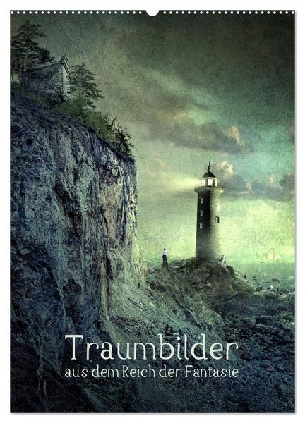 Traumbilder im Reich der Fantasie (Wandkalender 2026 DIN A2 hoch), CALVENDO Monatskalender