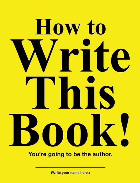 Produktbild: How to Write This Book!