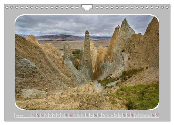 Produktbild: Neuseeland - Die S&uuml;dinsel (Wandkalender 2026 DIN A4 quer), CALVENDO Monatskalender