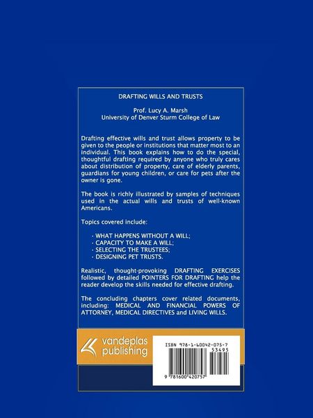 Produktbild: Drafting Wills & Trusts