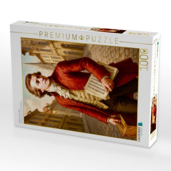 Produktbild: CALVENDO Puzzle Wolfgang Amadeus Mozart | 1000 Teile Lege-Gr&ouml;&szlig;e 64x48cm Foto-Puzzle f&uuml;r gl&uuml;ckliche Stunden