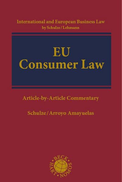 Produktbild: EU Consumer Law