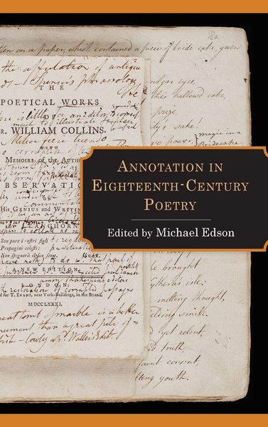 Produktbild: Annotation in Eighteenth-Century Poetry