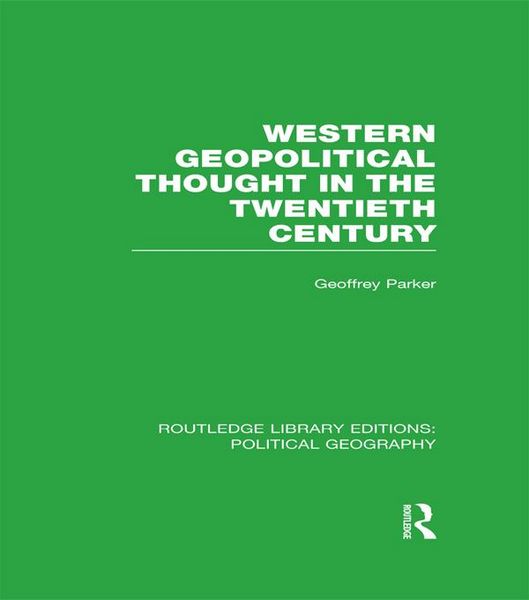 Produktbild: Western Geopolitical Thought in the Twentieth Century