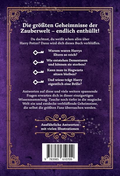 Produktbild: Aufgedeckt &ndash; Die gr&ouml;&szlig;ten Geheimnisse f&uuml;r Potter-Fans: Die inoffizielle Sammlung