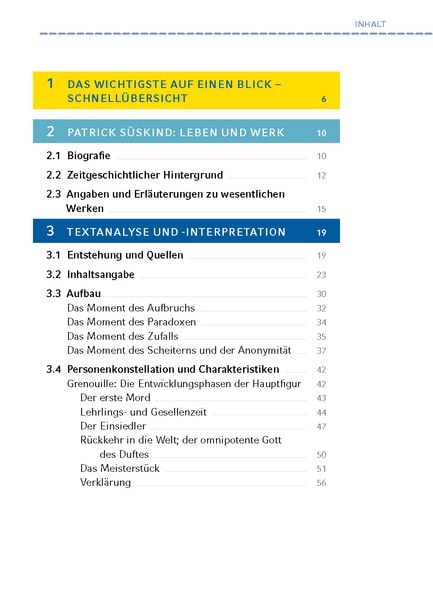 Produktbild: Das Parfum - Textanalyse und Interpretation