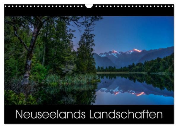 Produktbild: Neuseelands Landschaften (Wandkalender 2026 DIN A3 quer), CALVENDO Monatskalender