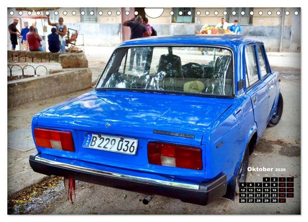 Produktbild: LADA-2107 - Die Auto-Ikone der UdSSR (Wandkalender 2026 DIN A4 quer), CALVENDO Monatskalender