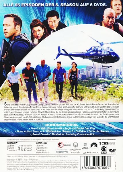 Hawaii Five-0 - Season 5 [6 DVDs]