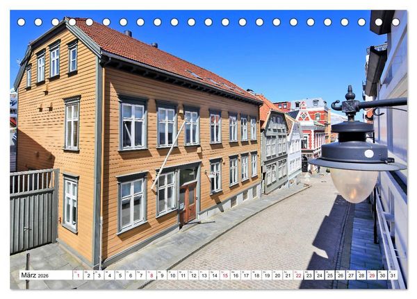 Produktbild: Sommer in Stavanger vom Frankfurter Taxifahrer Petrus Bodenstaff (Tischkalender 2026 DIN A5 quer), CALVENDO Monatskalender