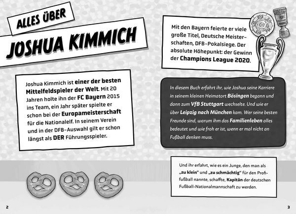 Produktbild: Mein Fu&szlig;ballheld Joshua Kimmich &ndash; Seine Geschichte, seine Spiele, seine Rekorde