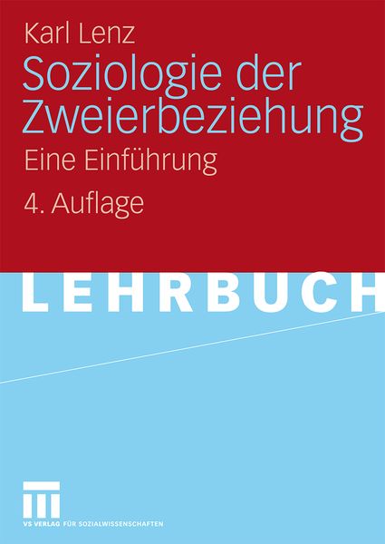 Produktbild: Soziologie der Zweierbeziehung