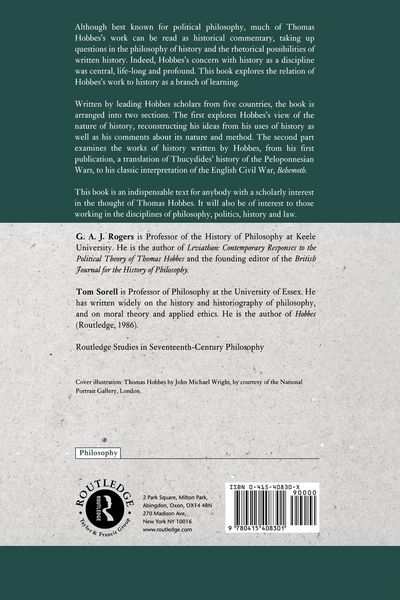 Produktbild: Hobbes and History