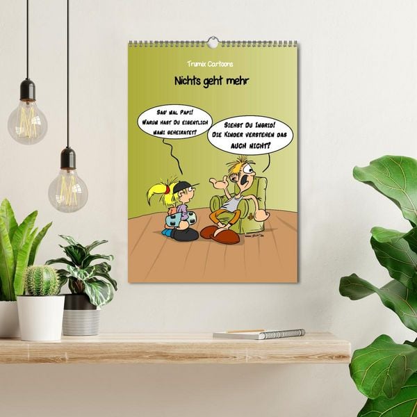 Produktbild: Trumix Cartoons - Nichts geht mehr (Wandkalender 2026 DIN A3 hoch), CALVENDO Monatskalender