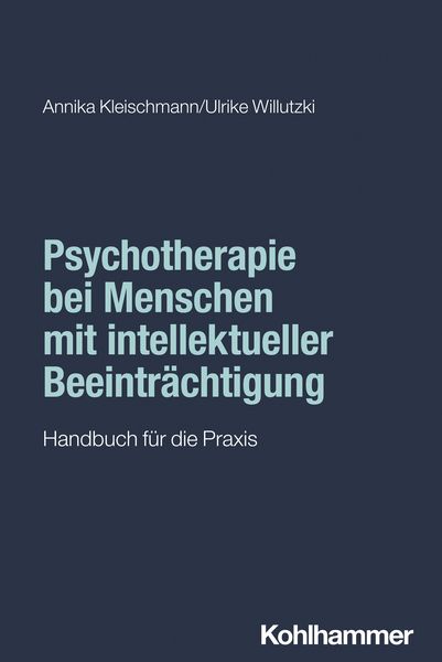 Produktbild: Psychotherapie bei Menschen mit intellektueller Beeintr&auml;chtigung