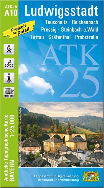 Produktbild: ATK25-A10 Ludwigsstadt (Amtliche Topographische Karte 1:2500