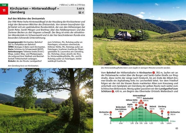 Produktbild: ROTHER Wanderf&uuml;hrer Schwarzwald S&uuml;d: zwischen Freiburg und Basel. 60 Touren
