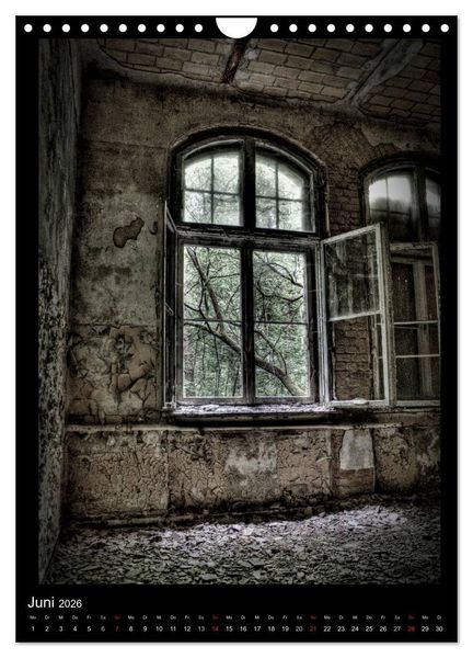Produktbild: Lost Places Vergessene Orte (Wandkalender 2026 DIN A4 hoch), CALVENDO Monatskalender