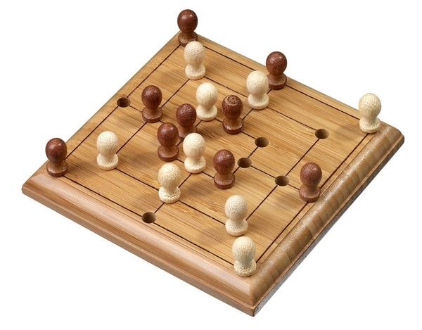 Mini-Spiel - Mühle - Bambus