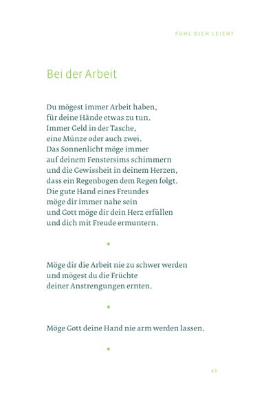 Irische Segensgebete