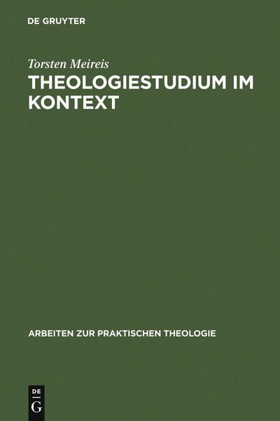 Produktbild: Theologiestudium im Kontext