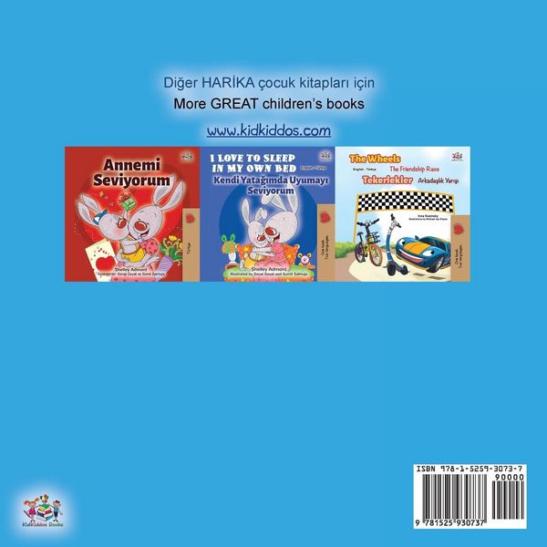 Produktbild: I Love to Keep My Room Clean (Turkish English Bilingual Book for Kids)