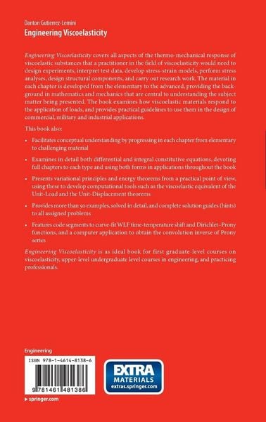 Produktbild: Engineering Viscoelasticity