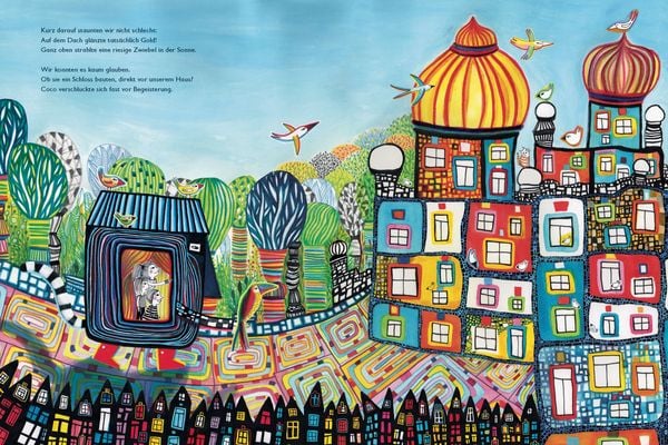 Produktbild: Hundertwasser: Ein Haus f&uuml;r dunkelbunte Tr&auml;ume