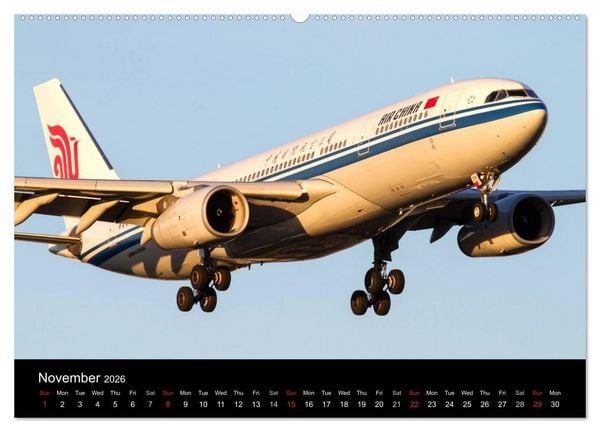 Produktbild: World of Planes (High Quality Premium Wall Calendar 2026 DIN A2 landscape),CALVENDO 12 Month Wall Calendar