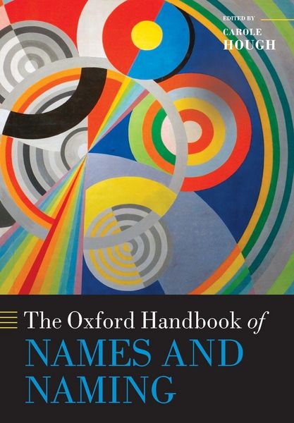 Produktbild: The Oxford Handbook of Names and Naming